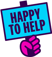 IGS badge - HappyToHelp