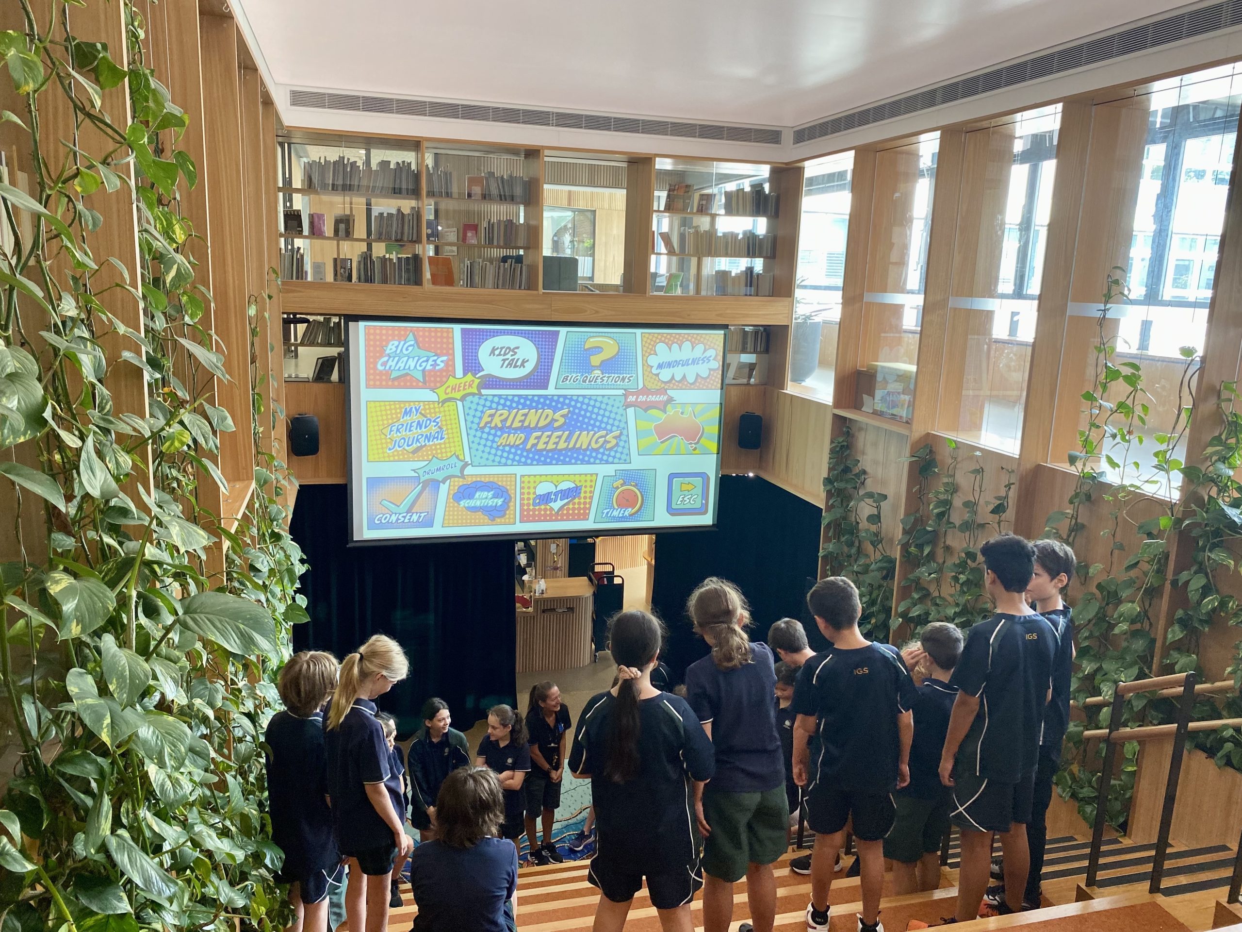 Friends and feelings up for discussion International Grammar School Sydney